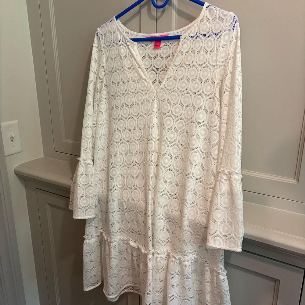 Lilly Pulitzer White Swim Cover Up